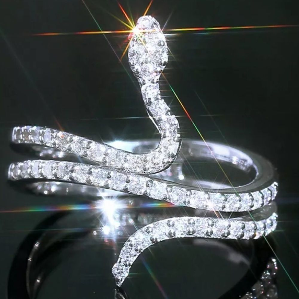 The Serpent 925 bling Ring